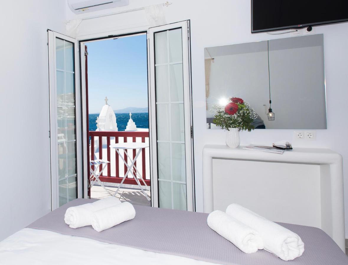 Myconian Little Venice Elite Suites With Sea View Mykonos Town ภายนอก รูปภาพ