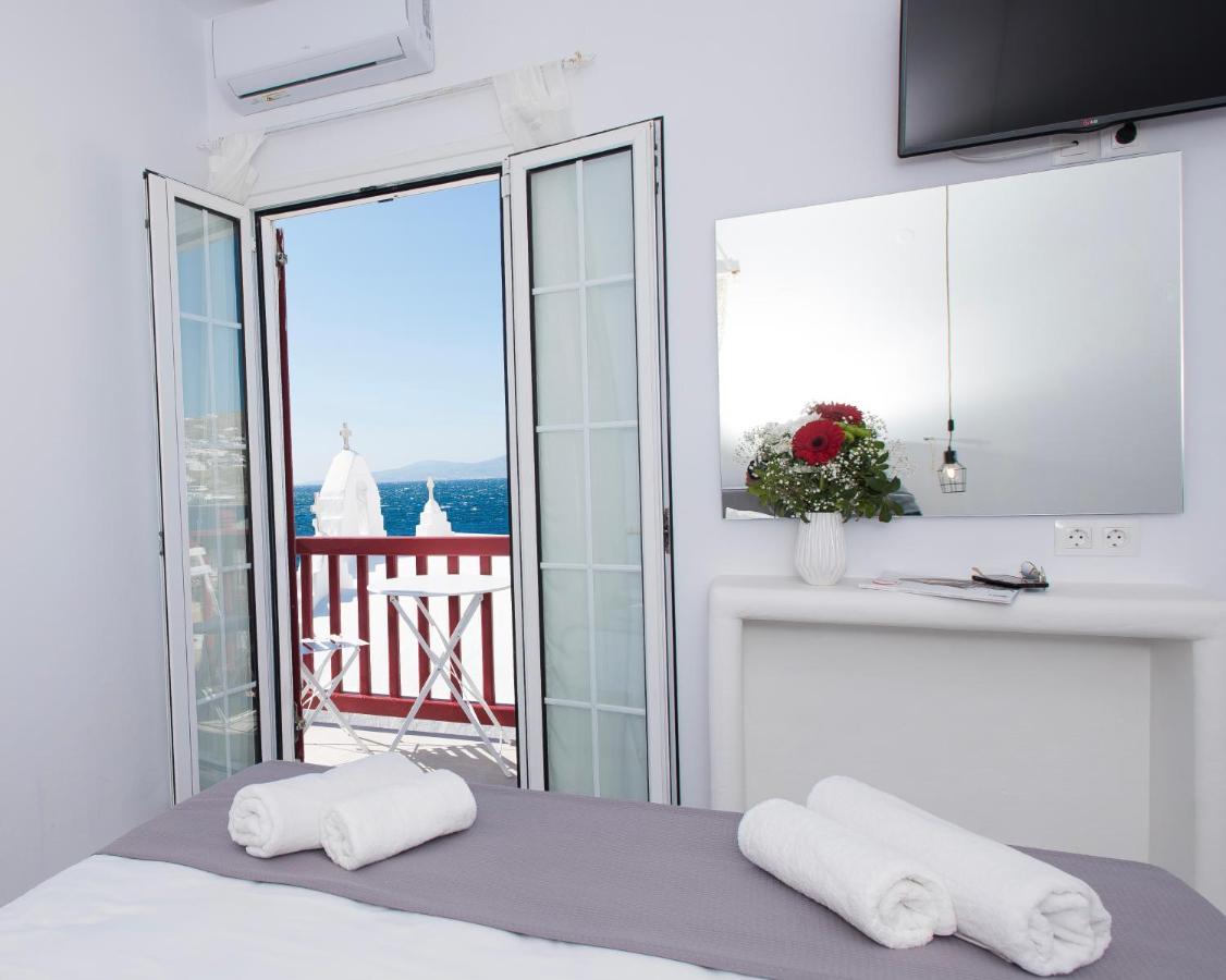 Myconian Little Venice Elite Suites With Sea View Mykonos Town ภายนอก รูปภาพ