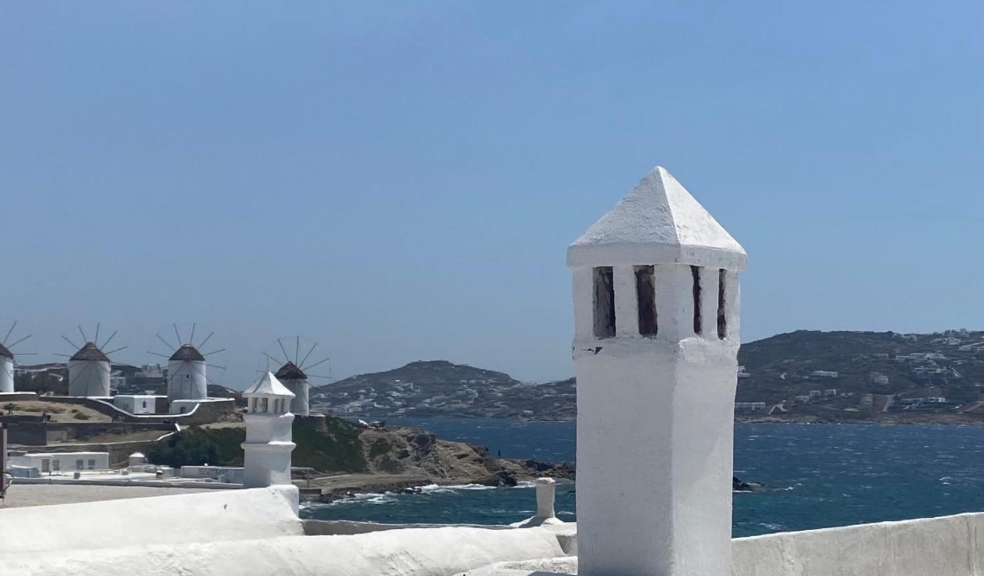 Myconian Little Venice Elite Suites With Sea View Mykonos Town ภายนอก รูปภาพ