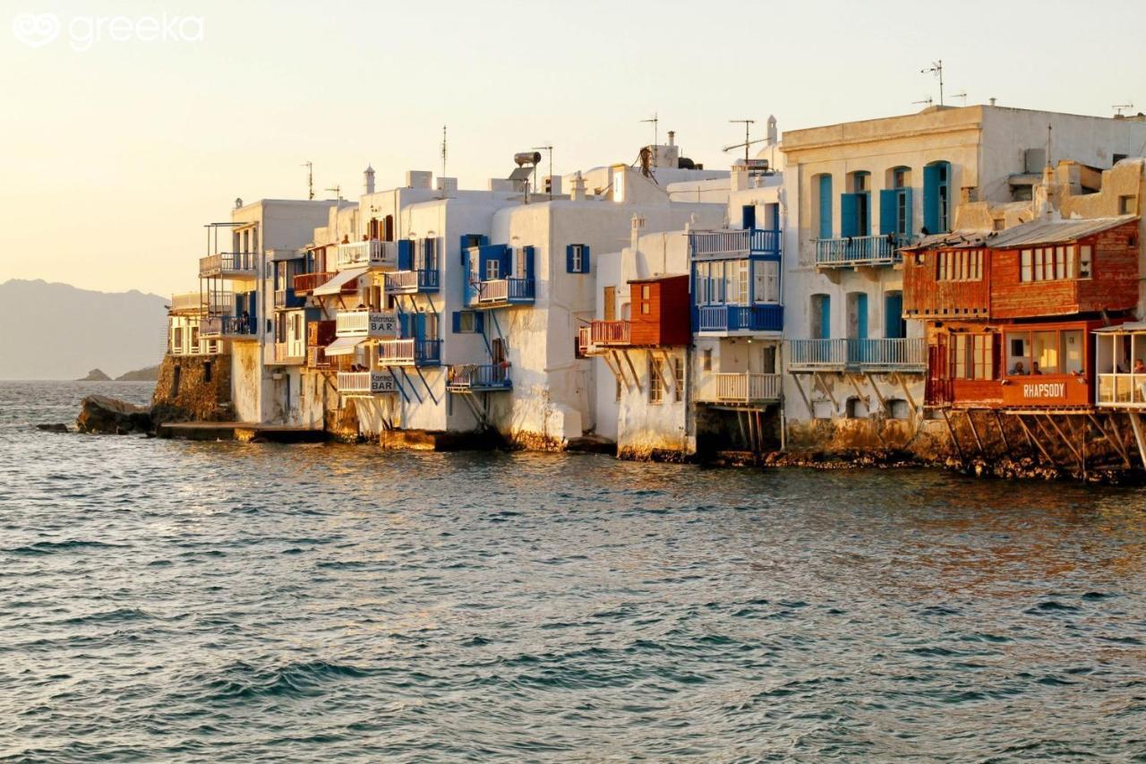 Myconian Little Venice Elite Suites With Sea View Mykonos Town ภายนอก รูปภาพ